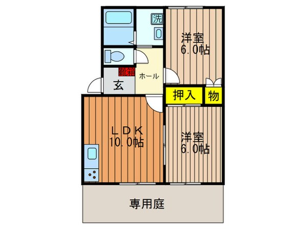 ローレルハイツの物件間取画像